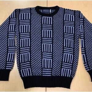 Vintage Grunge Revival Retro Streetwear Sweater-L
